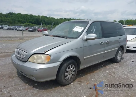 2005 Kia Sedona Ex/Lx из США, поврежденный, VIN KNDUP132856765218